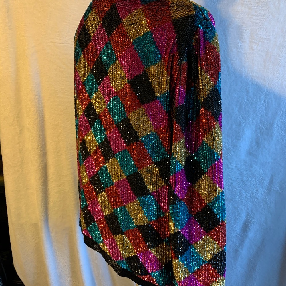 Evening Sequined Jacket - image 6